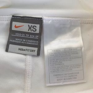 Nike Skirts - Nike fit dry skirt size xs White Nike Skirts - Nike fit dry skirt size xs White